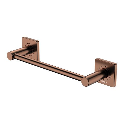 Fienza Sansa Single Towel Rail 300mm Brushed Copper 8320130CO