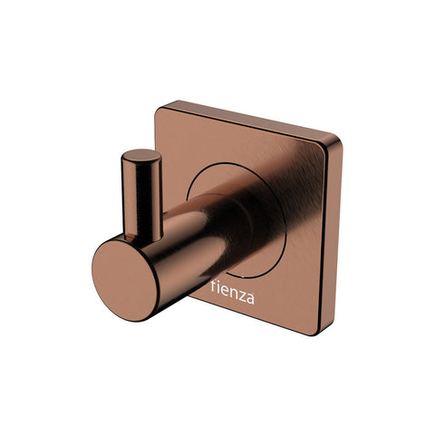 Fienza Sansa Single Robe Hook Brushed Copper 83204CO