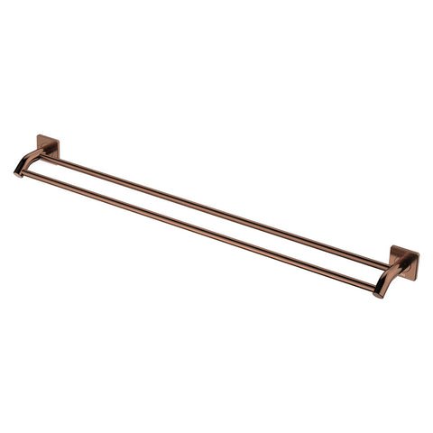 Fienza Sansa Double Towel Rail 900mm Brushed Copper 83208CO