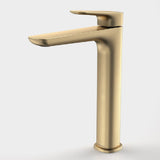 Caroma Contura II Tower Basin Mixer Brushed Brass 849063BB6AF