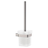 Fienza Tono Toilet Brush and Holder Brushed Nickel 851010BN
