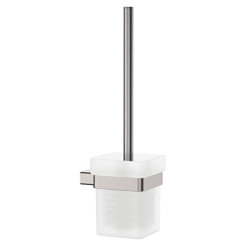 Fienza Tono Toilet Brush and Holder Brushed Nickel 851010BN