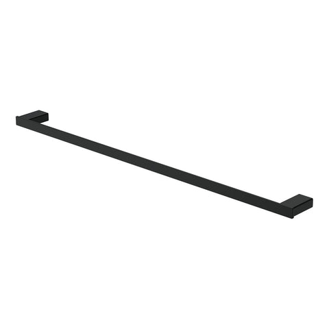 Fienza Tono 810 Single Towel Rail Matte Black 85101800MB