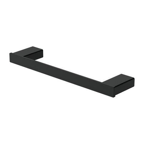 Fienza Tono Single Hand Towel Rail 300mm Matte Black 85105MB