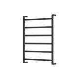 Fienza Tono Heated Towel Rail (6 Bars) 600mm Matte Black 8516080MB
