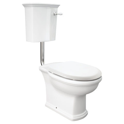 Fienza Washington Toilet Suite P Trap Gloss White 870630W