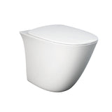 Fienza Sensation Wall Faced Toilet Suite (S Trap) w/ R&T Cistern (No Button) White 887726WA