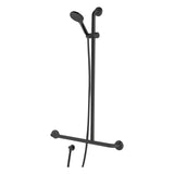 Argent Studio Advantage Inverted T Shower Rail Set Right Hand Matte Black 88829TRHMB