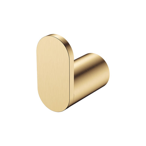 Fienza Empire Slim Single Robe Hook Urban Brass 88904UB