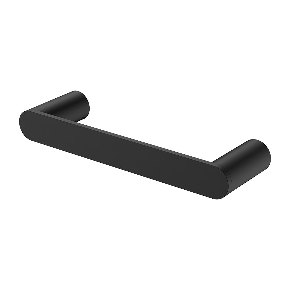 Fienza Empire Slim Hand Towel Rail 220mm Matte Black 88905B
