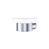 Fienza Empire Slim Soap Holder Glass Dish Chrome 88906
