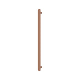 Fienza Empire Slim Vertical Heated Towel Rail 12V 900mm (1 Bar) Brushed Copper 889900CO