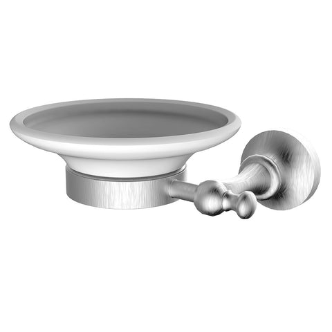 Abey Provincial Soap Dish Brushed Nickel 900053BN