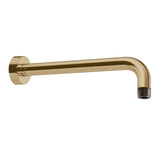 Argent Shower Wall Arm 300mm Brushed Gold 900300BG