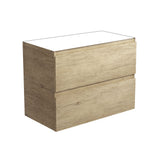 Fienza Amato Wall Hung Base Cabinet Only 900mm Scandi Oak 90BS-C