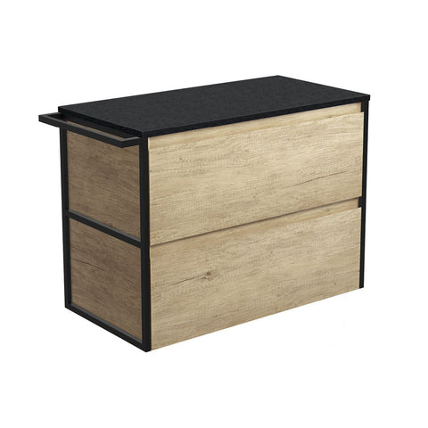 Fienza Amato Wall Hung Vanity 900mm Scandi Oak 90BSFT