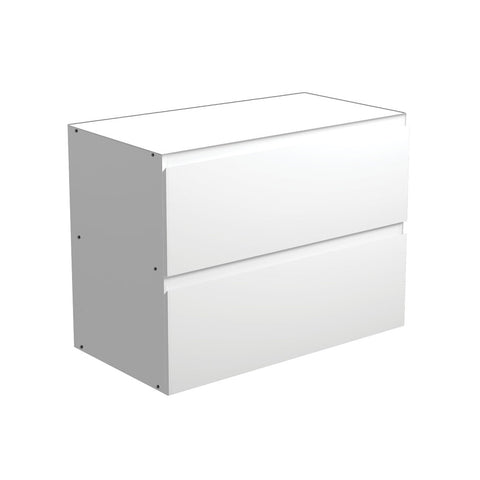 Fienza Amato Wall Hung Base Cabinet Only 900mm Satin White 90BW-C
