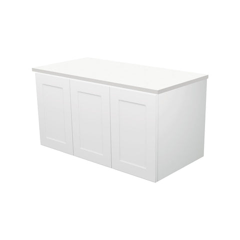 Fienza Mila 900mm Wall-Hung Cabinet,Left Drawer (Cabinet Only) 90ML