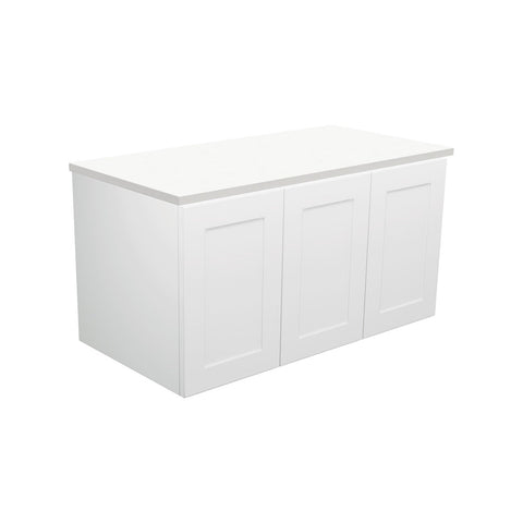 Fienza Mila 900mm Wall-Hung Cabinet, Right Drawer (Cabinet Only) 90MR