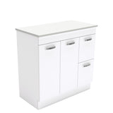 Fienza Unicab On Kickboard Vanity Right Drawers 900mm White 90NKWR