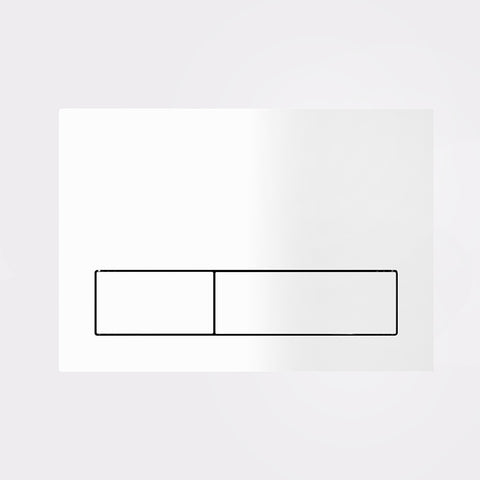 Argent 150S Flush Plate (Suits Viconnect In Wall Cisterns Only) White 92241568