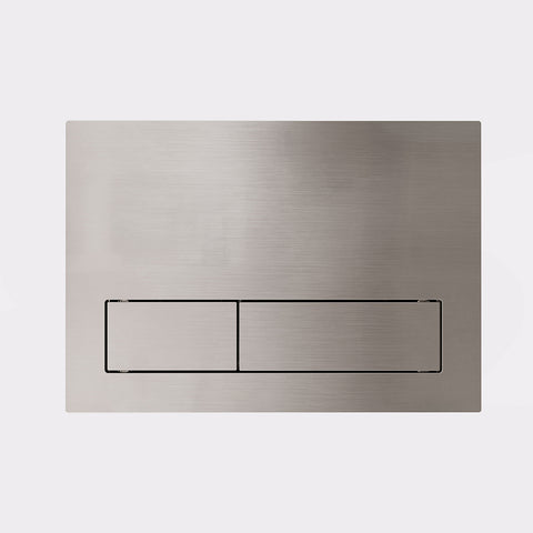 Argent 150S Flush Plate (Suits Viconnect In Wall Cisterns Only) Brushed Nickel 92241580