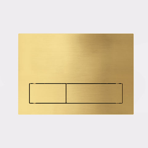 Argent 150S Flush Plate (Suits Viconnect In Wall Cisterns Only) Brushed Gold 92241585