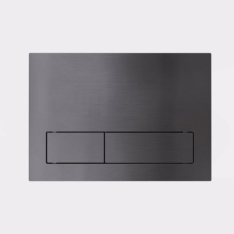 Argent 150S Flush Plate (Suits Viconnect In Wall Cisterns Only) Gunmetal 92241590