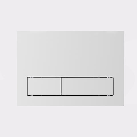 Argent 150S Flush Plate (Suits Viconnect In Wall Cisterns Only) Matte White 922415RW