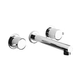 Vito Bertoni Vito CD Wall Basin/Bath Set Fixed 220mm Chrome 93190