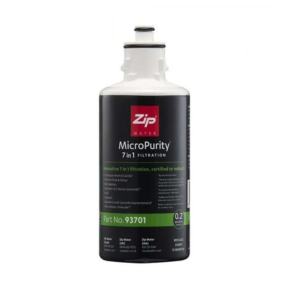 Zip MicroPurity 0.2 micron Filter 1 size Filtration for Zip Hydrotap, Filter Tap and Chilled Tap 93701