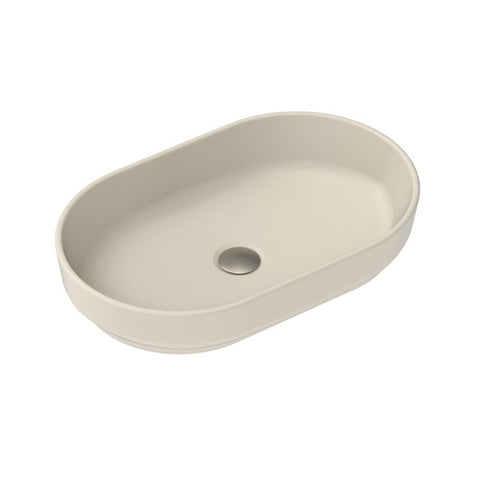 ADP Marilyn Above Counter Basin 550x350mm Matte Ivory TOPCMAL550MI