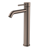 Caroma Liano II Tower Basin Mixer Brushed Bronze Lead Free 96343BBZ6AF