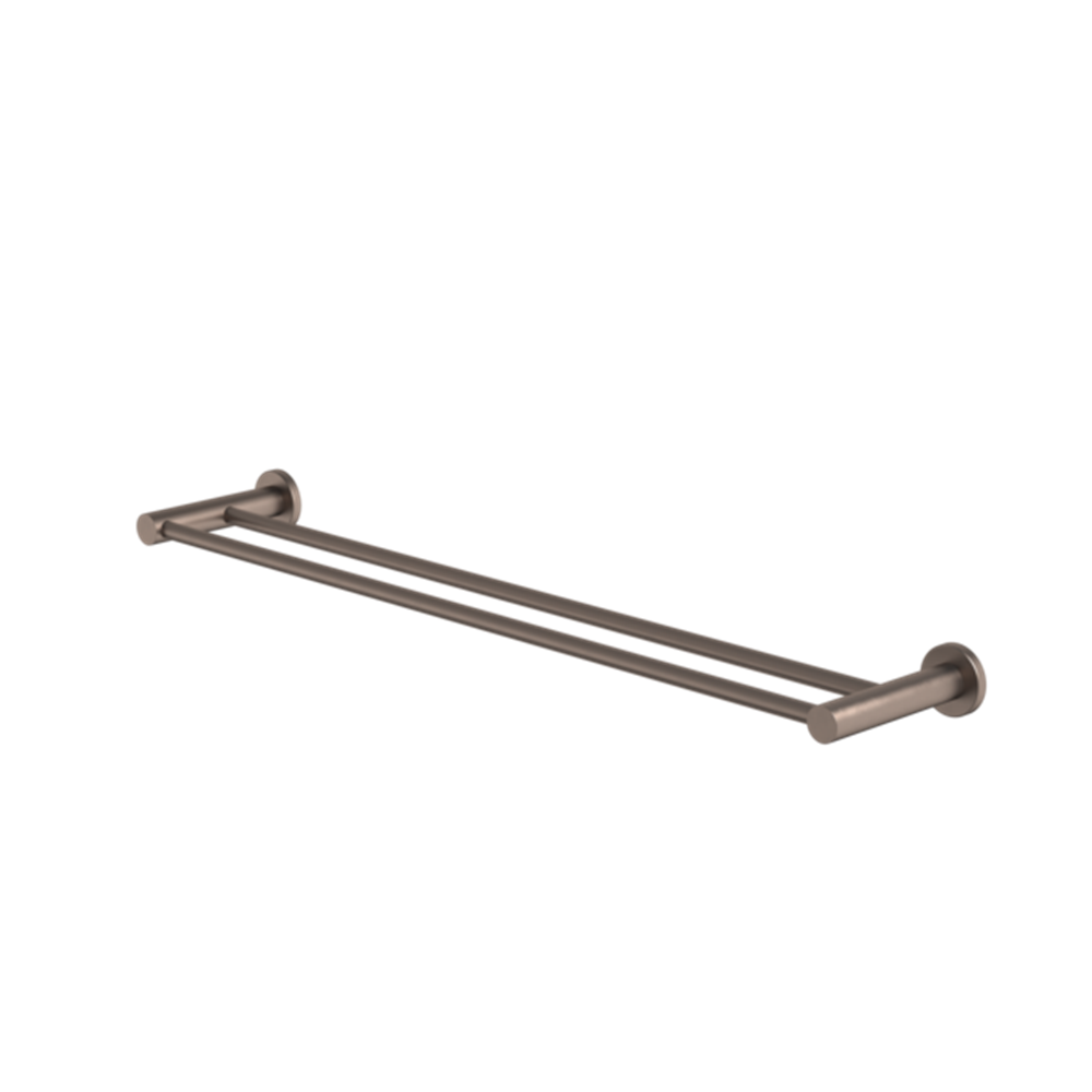 Caroma Liano II Double Towel Rail 640mm Brushed Bronze 96447BBZ