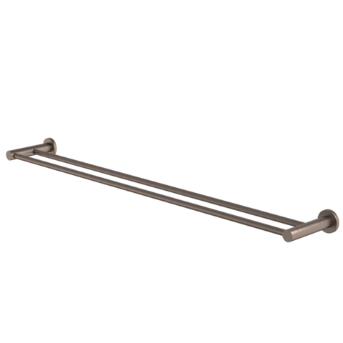 Caroma Liano II Double Towel Rail 840mm Brushed Bronze 96448BBZ