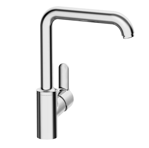 Hansa Primo Gooseneck Kitchen Mixer Chrome 492022030037