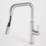 Caroma Urbane II Pull Out Sink Mixer Lead Free Brushed Nickel 99672BN56AF