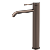 Bella Vista Mica Fluted Tall Basin Mixer Dusk Bronze BMC-6-TALL-NR-DB