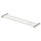 Bella Vista Mica Stainless Shelf 400mm Brushed Nickel 11MS-P-400-BN