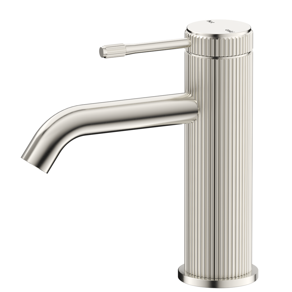 Bella Vista Mica Fluted Basin Mixer Brushed Nickel BMC-6-NR-BN