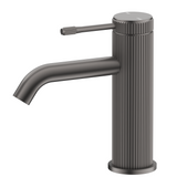Bella Vista Mica Fluted Basin Mixer Gunmetal BMC-6-NR-GM