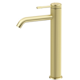 Bella Vista Mica Fluted Tall Basin Mixer French Gold BMC-6-TALL-NR-FG