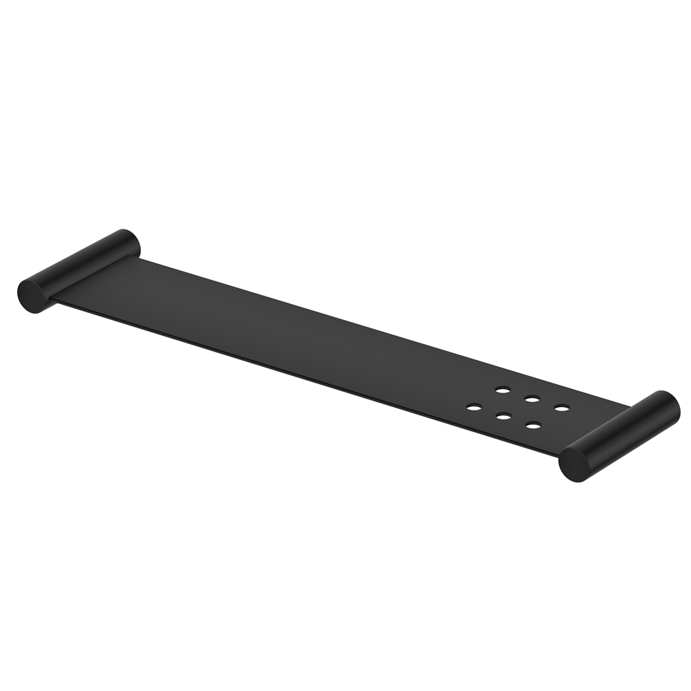 Bella Vista Mica Stainless Shelf 400mm Black 11MS-P-400-BLK
