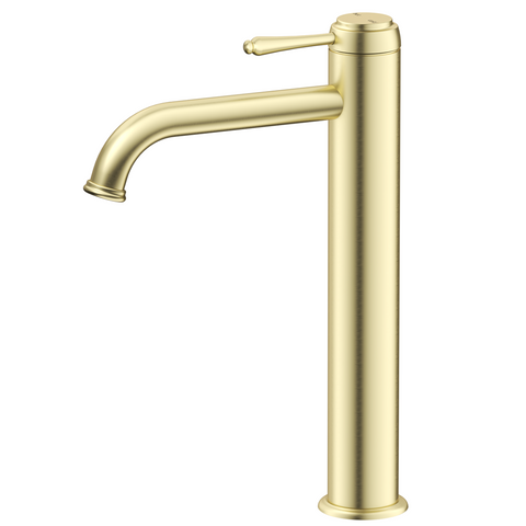 Bella Vista Mica Heritage Tall Basin Mixer French Gold BM-4-TALL-FG