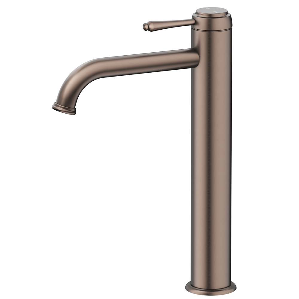 Bella Vista Mica Heritage Tall Basin Mixer Dusk Bronze BM-4-TALL-DB