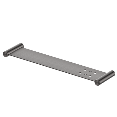 Bella Vista Mica Stainless Shelf 400mm Gunmetal 11MS-P-400-GM