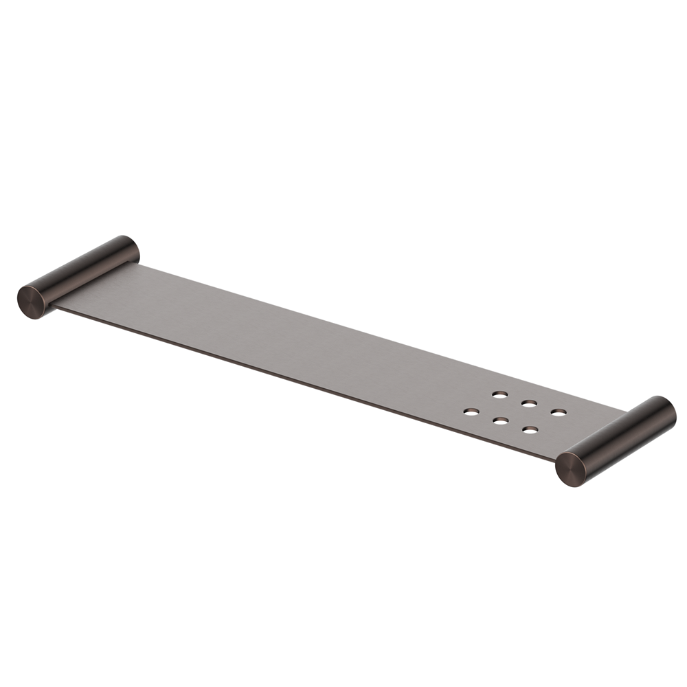 Bella Vista Mica Stainless Shelf 400mm Dusk Bronze 11MS-P-400-DB