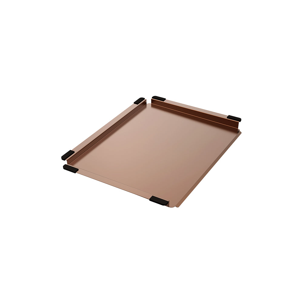 Fienza Hana Draining Tray 325x430x20mm Brushed Copper A21CO