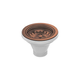 Fienza Hana Basket Waste 50x90mm w/ Extended Bolt Brushed Copper A3CO