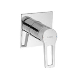 Hansa Twist Loop Quad Shower Mixer Trim Chrome A49775003